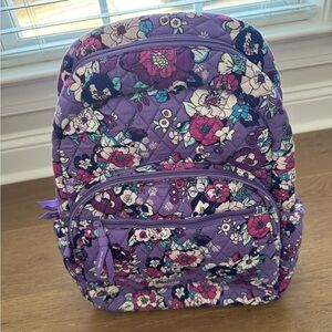 VERA BRADLEY Enchanted Garden Quilted Backpack